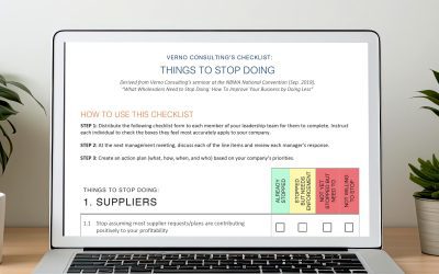 Wholesaler Improvement Checklist